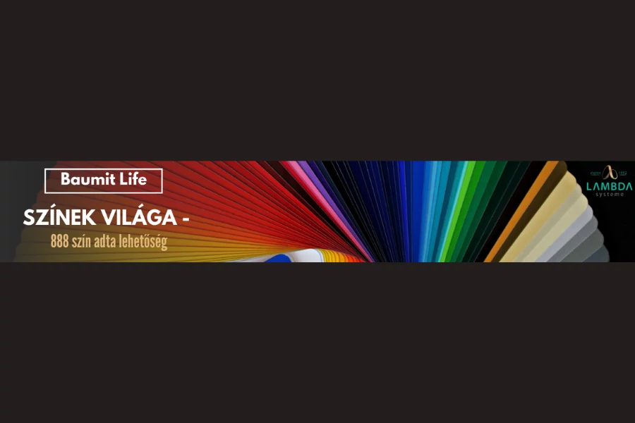 A Baumit Life színek világa