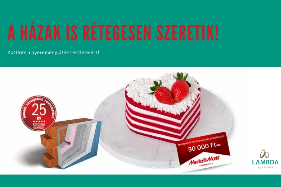 Nyerj rétegről rétegre Baumit hőszigetelő rendszerrel!