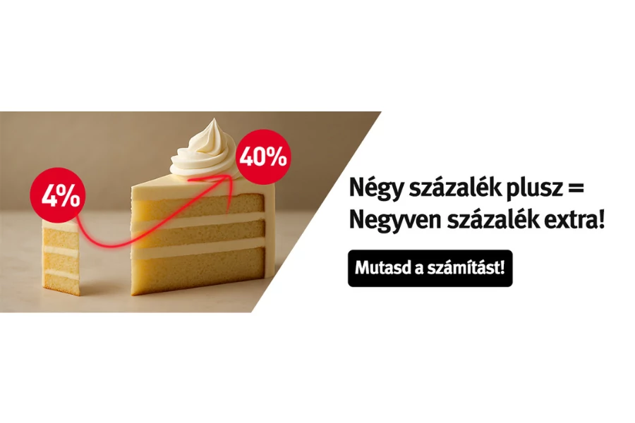 Számolj az AUSTROTHERM-mel: 40%-kal vastagabb szigetelés, mindössze 4%-kal többért