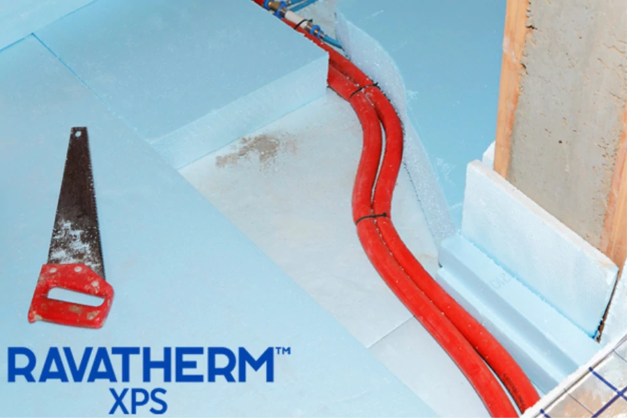 Padlószerkezetek hőszigetelése – RAVATHERM XPS padlóban