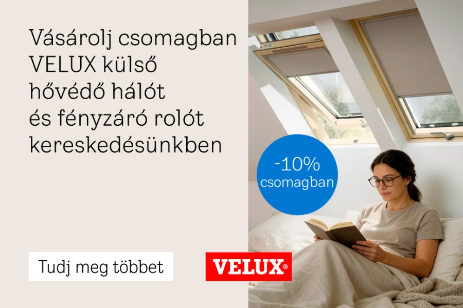 Itt a VELUX DOL árnyékoló csomag!