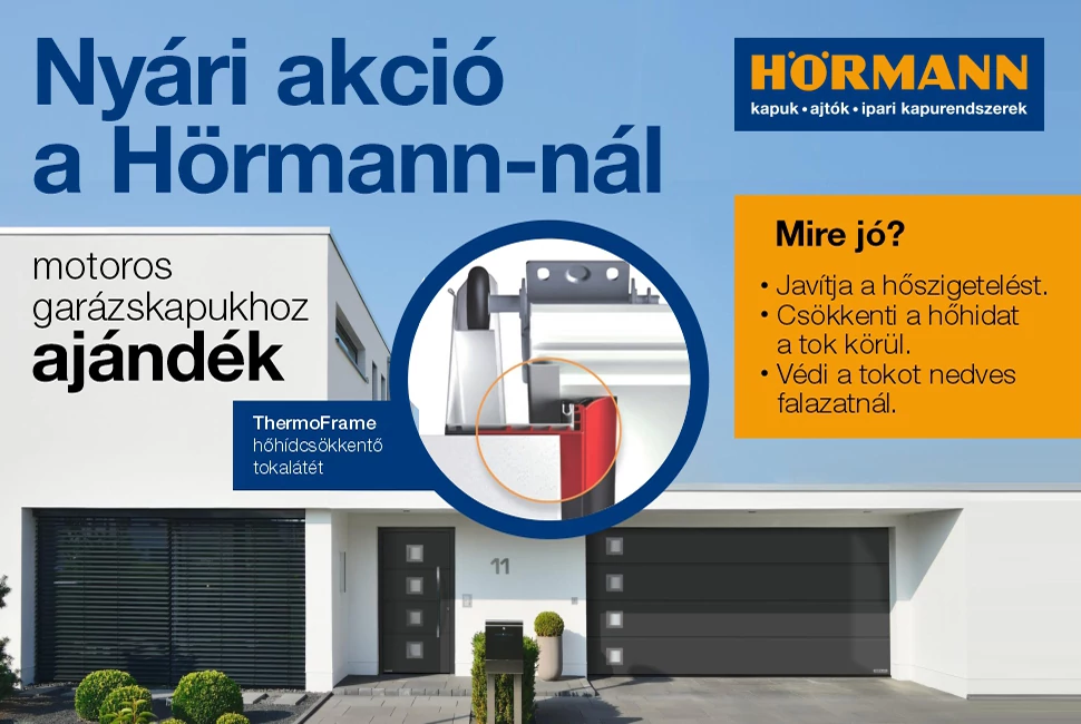 Nyári motoros garázskapu akció