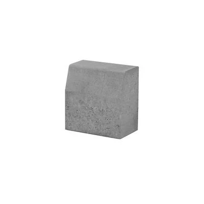Kiemelt útszegélykő szürke US 25  - 15x25x25