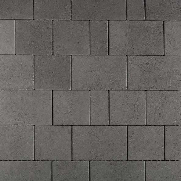 Leier Taverna térkő (10x20, 20x20, 20x30) x 6cm carbon