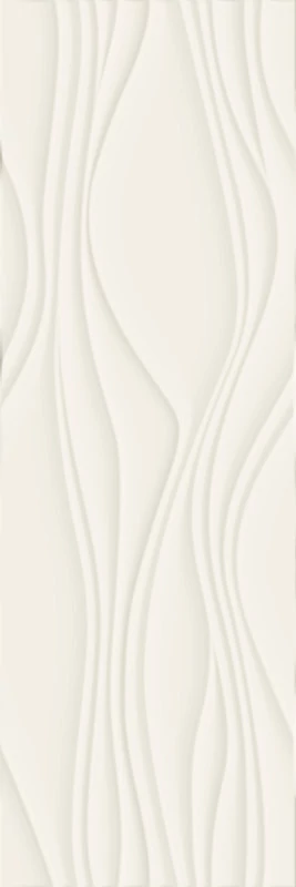 NEVE Bianco Sruktura falburkoló 25x75x0,9 cm