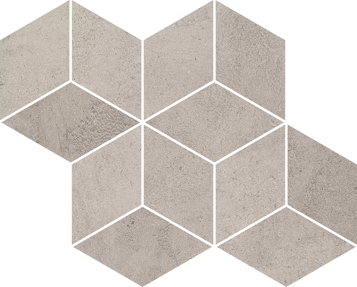 PURE CITY Grys Hexagon Mozaik falburkoló 20,4x23,8x0,6 cm