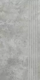 SCRATCH Grys matt lépcsőlap 29,8x59,8x0.9 cm