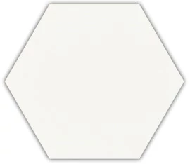 SHINY LINES Bianco Hexagon falburkoló 19,8x17,1x0,75 cm