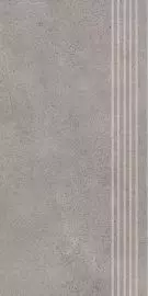 SILKDUST Grys matt lépcsőelem 29,8x59,8x0,9 cm