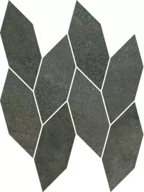 SMOOTHSTONE Umbra Satin mozaik padlóburkoló 22,3x29,8x0,95 cm