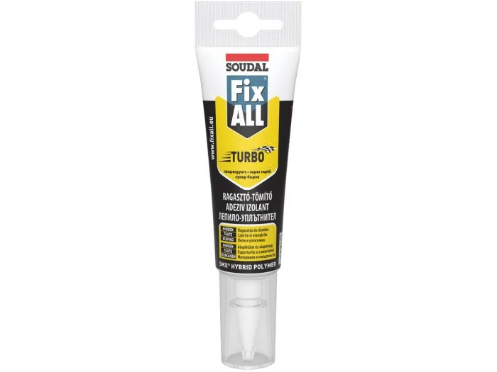 SOUDAL FIX ALL TURBO SMX® ragasztó/tömítő 125 ml fehér  tubusos