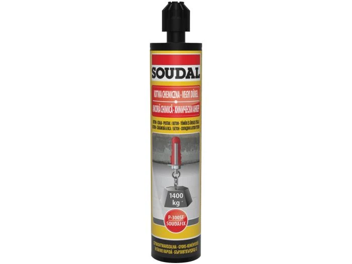 SOUDAL Soudafix P300-SF, vegyi dűbel 280 ml