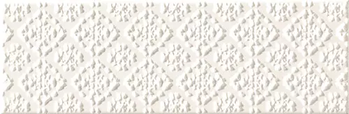 Arté Blanca Bar White E falburkoló dekor 7,8x23,7 cm