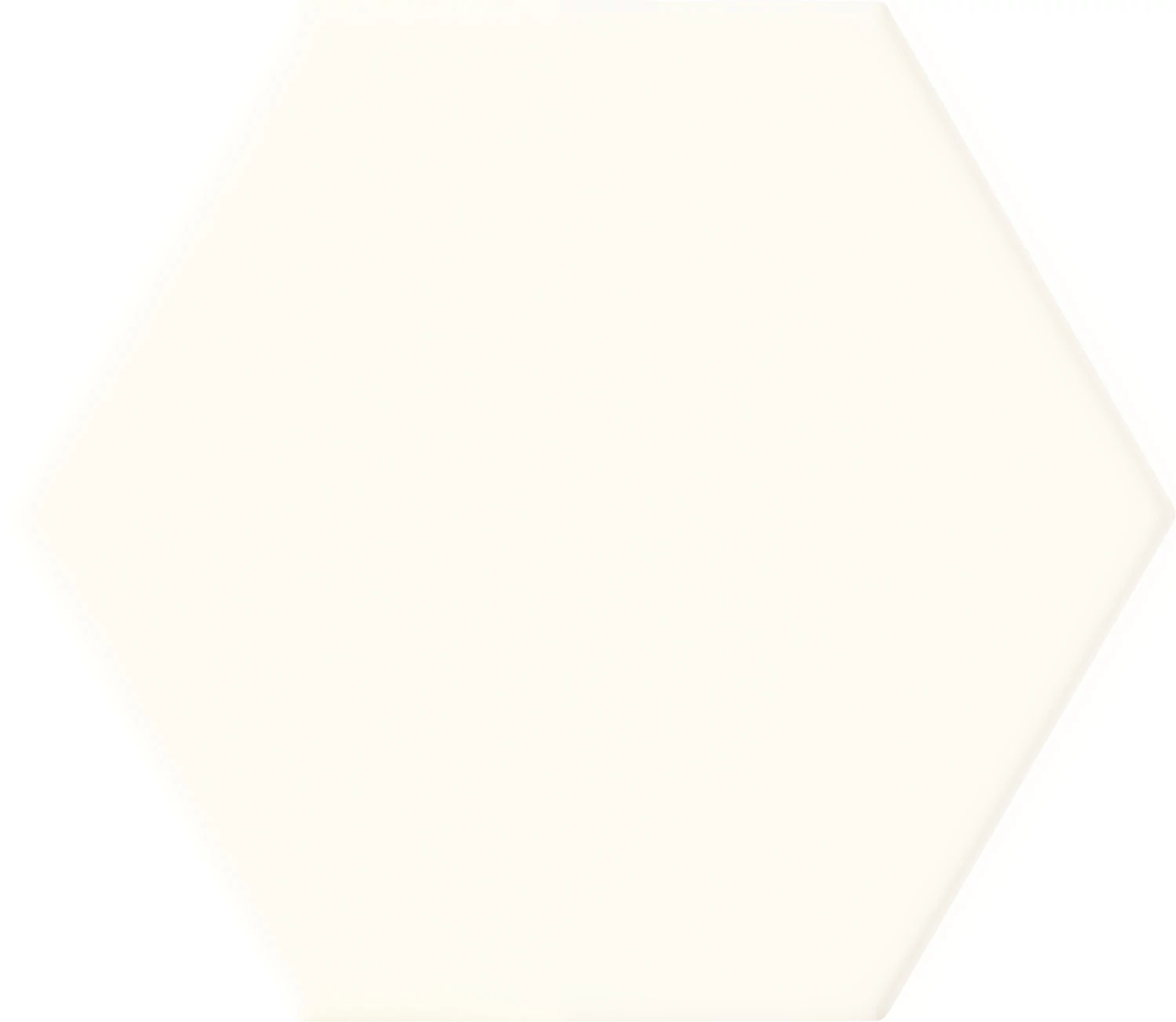 Arté Burano White Hex falburkoló dekor 11x12,5 cm