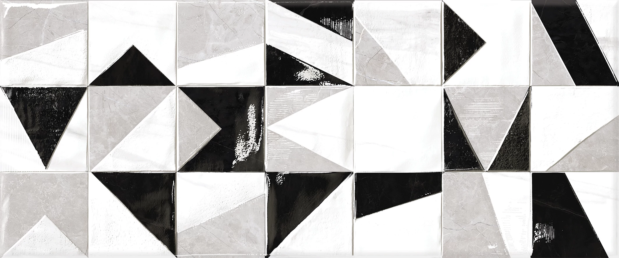 Valore Statuario DC Geometric 3D falburkoló  25x60 cm