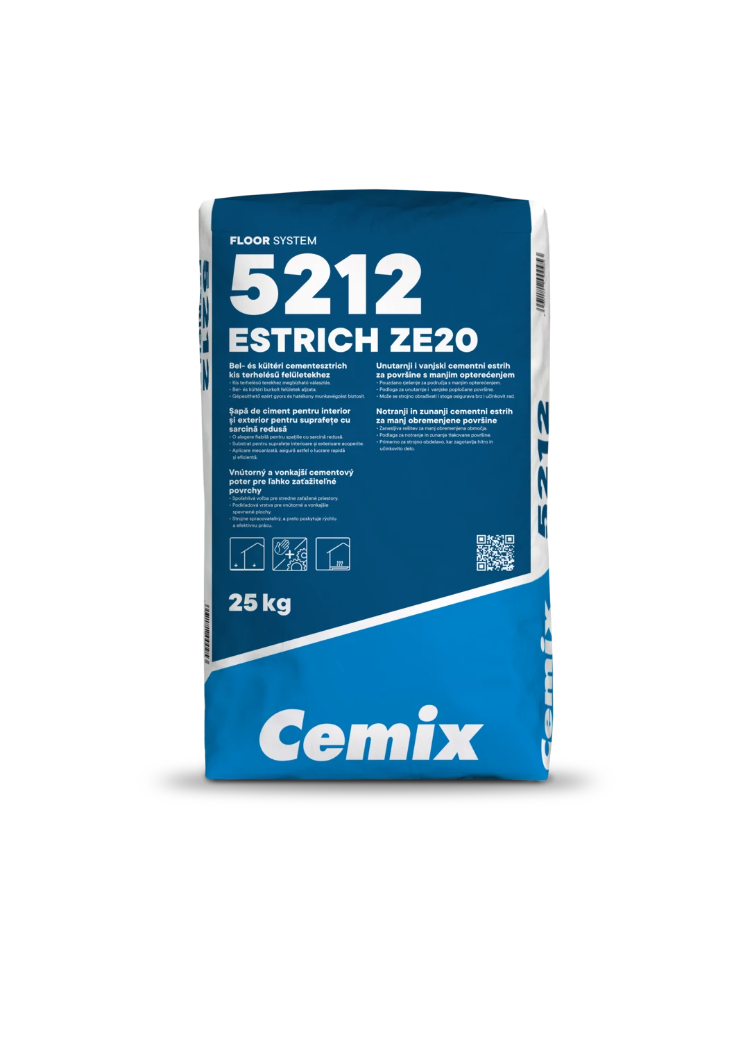 Cemix Cementesztrich ZE 20 (5212)  - 25kg