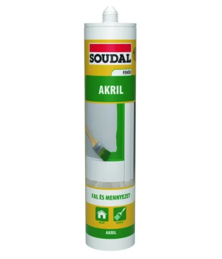 SOUDAL Akryl  280 ml fehér 